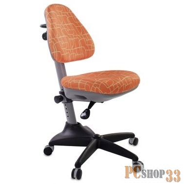 Кресло детское Бюрократ KD-2/G/GIRAFFE оранжевый жираф