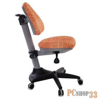 Кресло детское Бюрократ KD-2/G/GIRAFFE оранжевый жираф