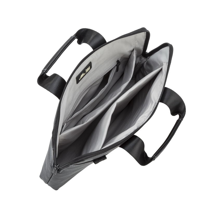 Сумка для ноутбука 13.3 Riva 8920 черный искусственная кожа