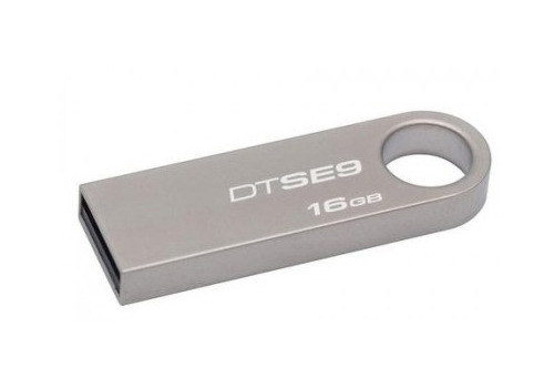 Флеш Диск Kingston 16Gb DataTraveler SE9 <DTSE9H/16GB-3P>, USB2.0 серебристый, 3шт