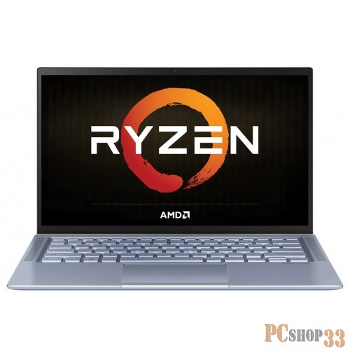 ASUS UM431DA (Q1-20) AMD R7-3700U/8Gb/512Gb SSD/14.0 FHD IPS Anti-Glare/Win 10 Utopia Blue Metal