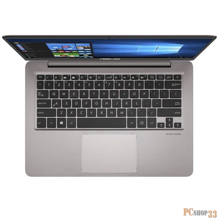 Ноутбук Asus UX410UA-GV445T i5-8250U (1.6)/8G/256G SSD/14.0FHD AG IPS/Int:Intel UHD 620/noODD/Win10 Quartz grey + мышь, чехол