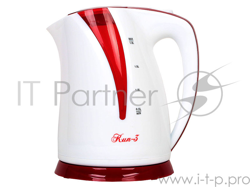 Чайник электрический Великие реки Кип-3 пластиковый корпус, 1,8 л, 1800 Вт, подсветка