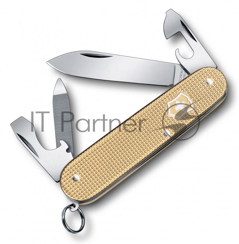 Нож перочинный Victorinox Alox Cadet (0.2601.L19) 84мм 9функций золотистый