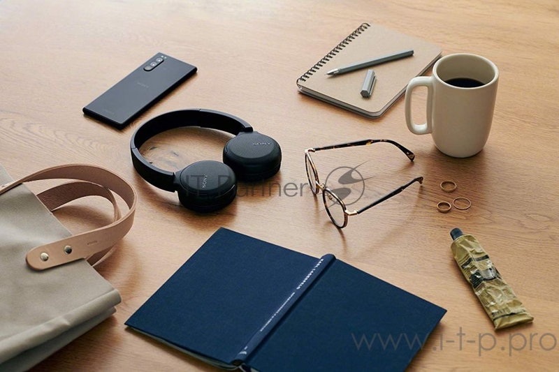 Наушники SONY WHCH510B.E чёрный , bluetooth5.0/Накладные/20 Гц - 20 кГц/до 35 часов/NFC/hands-free звонки Quick charge/USB Type-C
