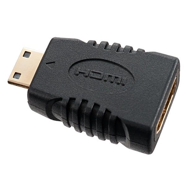 Переходник Perfeo HDMI C (mini HDMI) вилка - HDMI A розетка (A7001)
