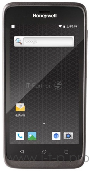 Honeywell EDA51 Android 8 with GMS,WLAN,802.11 a/b/g/n/ac, N6603 engine, 1.8 GHz 8 core, 2GB/16GB Memory, 13MP Camera, Bluetooth 4.2, NFC, Battery 4,0