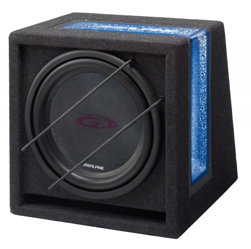 Сабвуфер автомобильный Alpine SBG-1244BR 250Вт пассивный (30см/12)