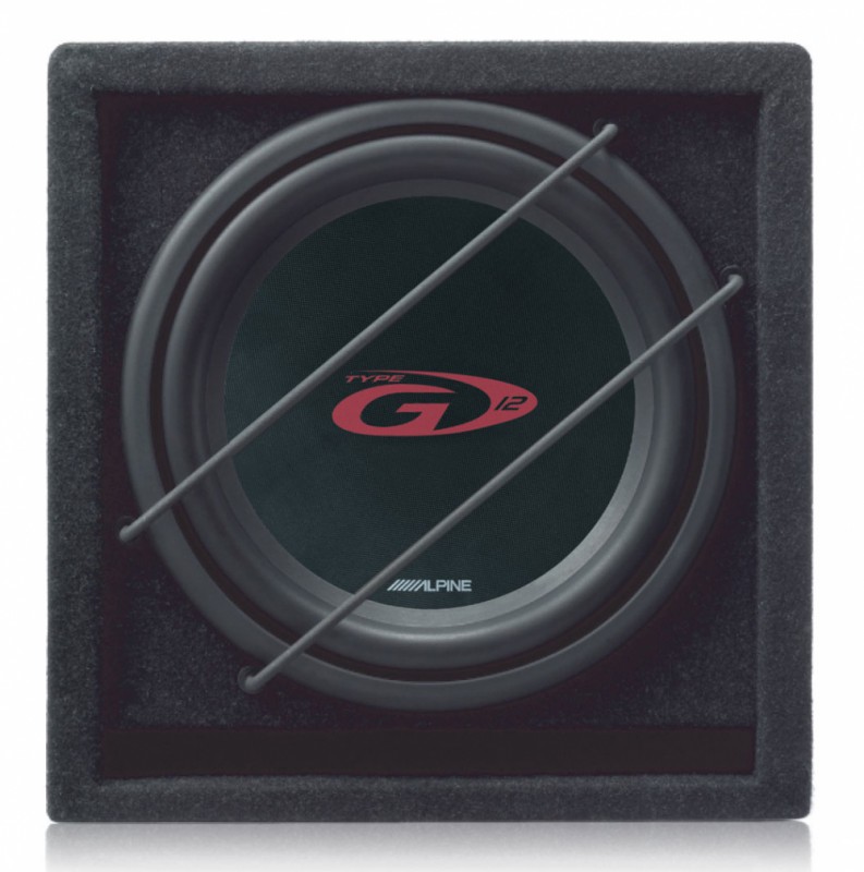 Сабвуфер автомобильный Alpine SBG-1244BR 250Вт пассивный (30см/12)