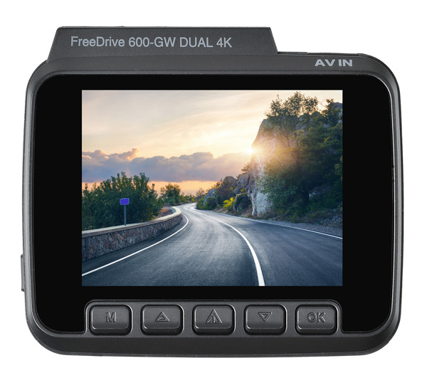 Видеорегистратор Digma FreeDrive 600-GW DUAL 4K черный 4Mpix 2160x2880 2160p 150гр. GPS NTK96660