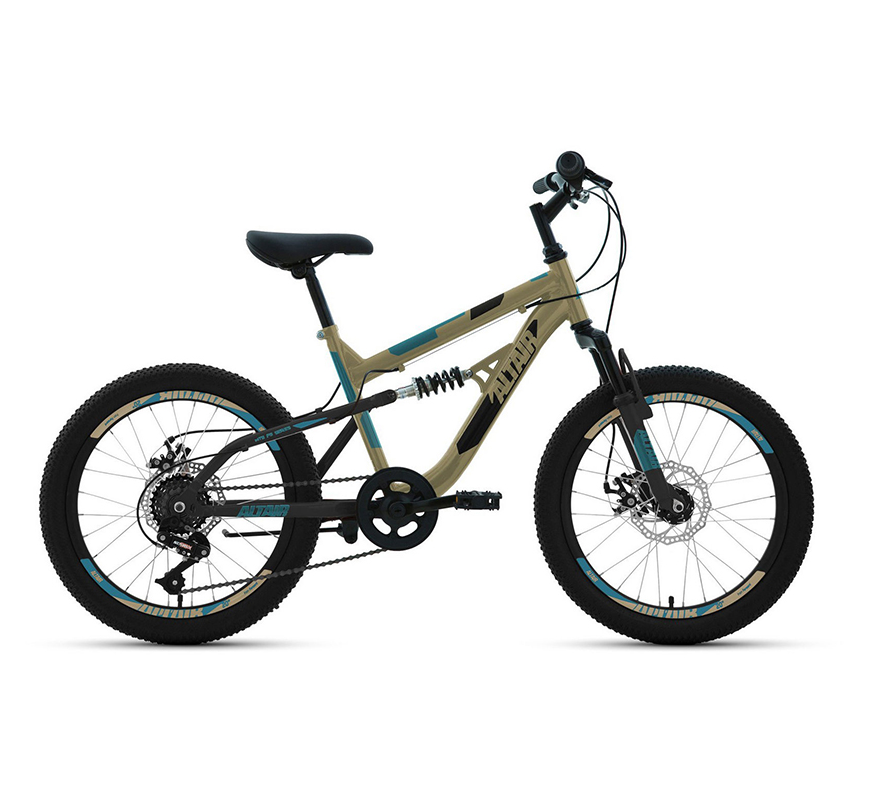 Велосипед 20 Altair MTB FS 20 disc 6 ск 19-20 г 14 Бежевый/Черный/RBKT02N06004 РРЦ: 13020р.