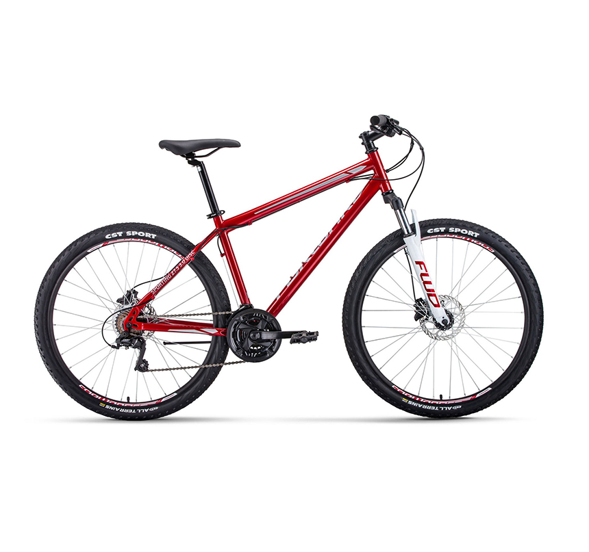 Велосипед 27,5 Forward Sporting 27,5 3.0 disc Темно-красный/Серый 19-20 г 19 RBKW0MN7Q007 РРЦ: 16010р.