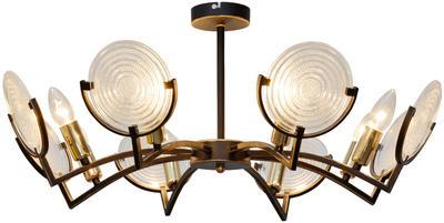 Люстра J-LIGHT GENRY E14X8X60W COFFEE/GOLD 1275/8C