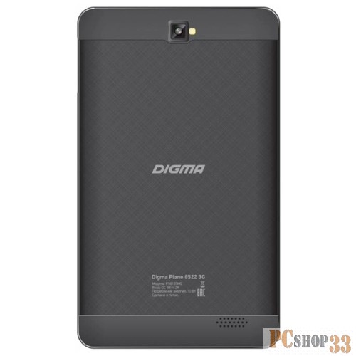 Планшет Digma Plane 8522 графит/черный