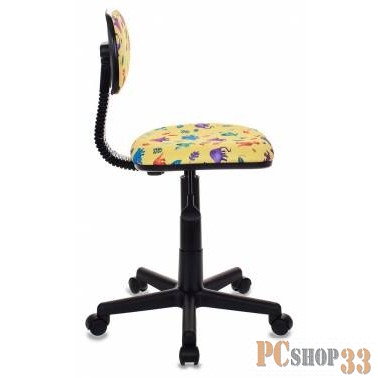 Кресло детское Бюрократ CH-201NX/DINO-Y желтый динозаврики Dino-Y