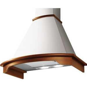 Вытяжка купольная ELICA CORALINE WH/A/60 T.GREZZO / 650 м3, слайдерное управление, цвет: белый (не тонированный карниз)