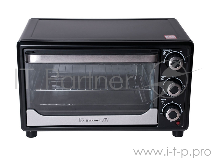 Мини-печь Endever Danko 4025, чёрный, 1500 Вт., объем 25 л.