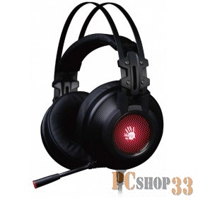 Наушники с микрофоном A4 Bloody G525 черный 2м мониторные оголовье (G525 BLACK)