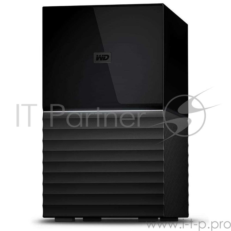 Накопитель на жестком магнитном диске WD Внешний жёсткий диск WD My Book Duo (New) WDBFBE0200JBK-EESN 20ТБ 3,5 5400RPM USB 3.0/USB 3.1 Gen 1 Type-C (G9C)