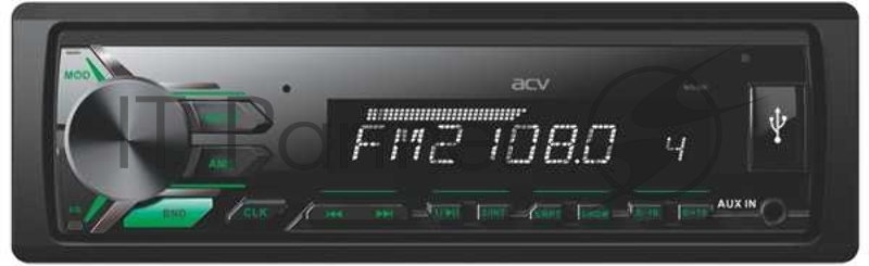 Автомагнитола ACV AVS-811G 1DIN 4x50Вт
