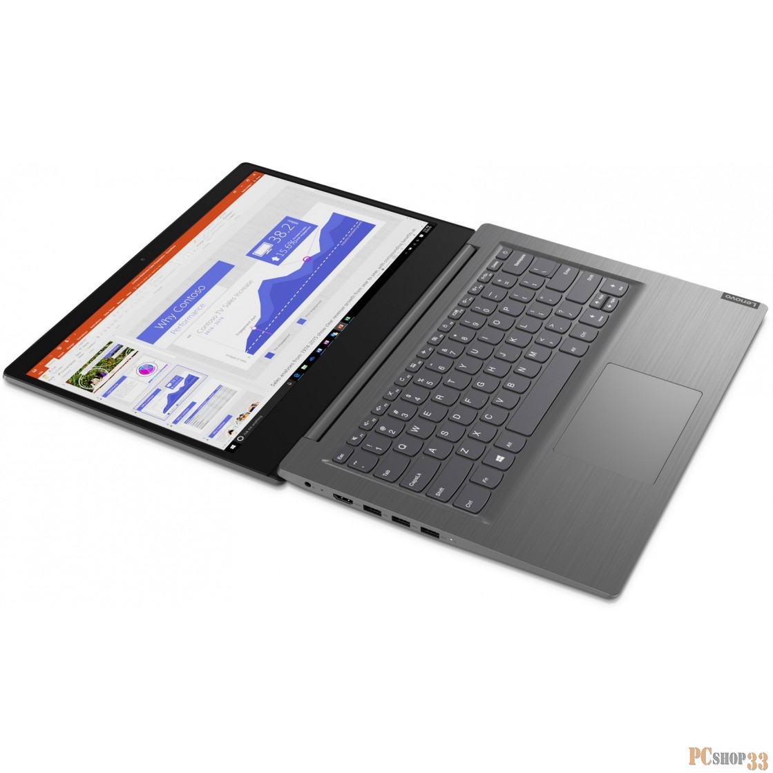 Ноутбук Lenovo V14-IWL 14 FHD (1920x1080) TN AG, i5-8265U (1.6 GHz), 4GB DDR4, 1TB/5400, Intel UHD Graphics, No ODD, Camera, WiFi, BT, 2cell, noOS, Iron Grey, 2,1kg, 1y,c.i