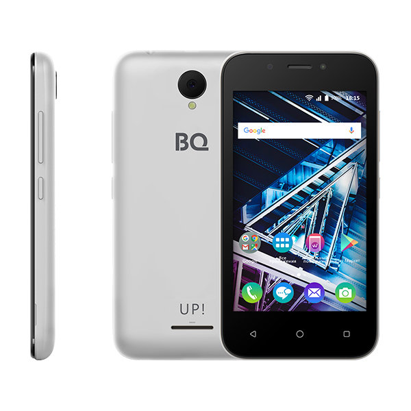 Смартфон BQ 4028 UP! Silver
