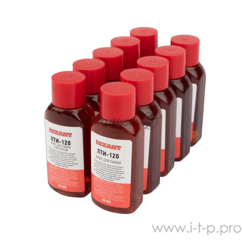 Флюс для пайки Rexant 09-3625 ЛТИ-120 30мл