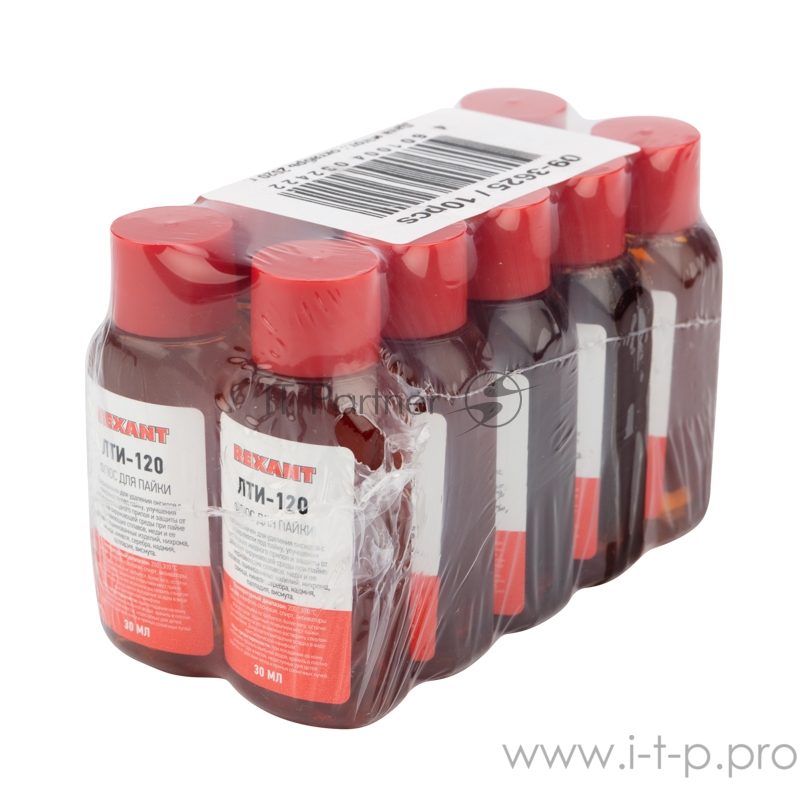 Флюс для пайки Rexant 09-3625 ЛТИ-120 30мл