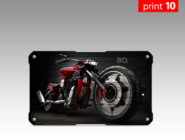 Планшет BQ-7082G Armor Print10 7 8Gb 3G Планшет BQ-7082G Armor Print10 (7, 1024*600, TN, 4*1.0Ghz, 1+8Гб, GPS, 7.0)