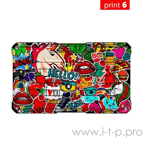 Планшет BQ-7082G Armor Print8 7 8Gb 3G Планшет BQ-7082G Armor Print8 (7, 1024*600, TN, 4*1.0Ghz, 1+8Гб, GPS, 7.0)