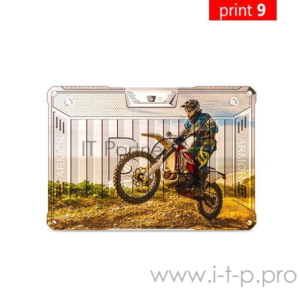 Планшет BQ-1083G Armor PRO PLUS Print 08 10,1 8Gb