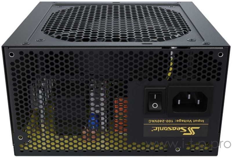 Блок питания Seasonic ATX 500W CORE GC-500 (SSR-500LC) 80+ gold (24+8+4+4pin) APFC 120mm fan 4xSATA