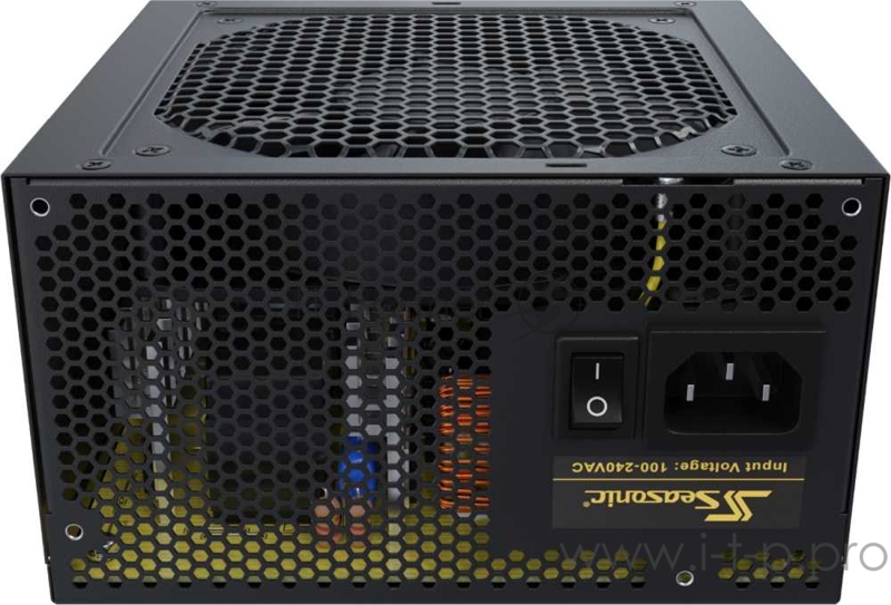 Блок питания Seasonic ATX 650W CORE GM-650 (SSR-650LM) 80+ gold (24+8+4+4pin) APFC 120mm fan 4xSATA