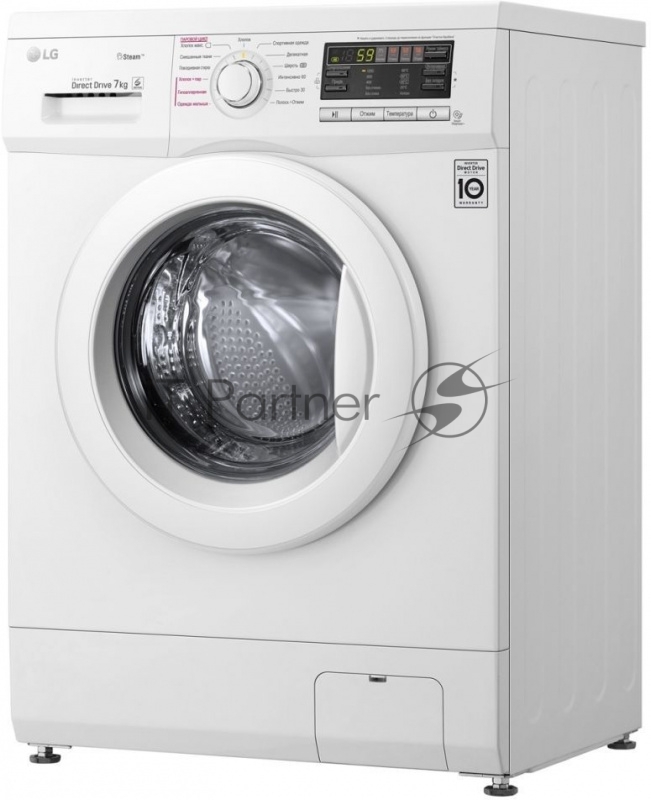 Стиральная машина LG F1296HDS0 класс: A загр.фронтальная макс.:7кг белый