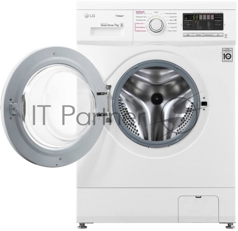 Стиральная машина LG F1296HDS0 класс: A загр.фронтальная макс.:7кг белый