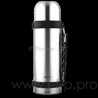 Термос с колбой из нержавеющей стали Greys VF-031 объем 1,2л (складная ручка)