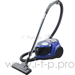 Пылесос DELTA LUX DL-0841 СУПЕР-ЦИКЛОН, синий , 2400 Вт,регулир. мощности,мощн.всасывания 420Вт(1)