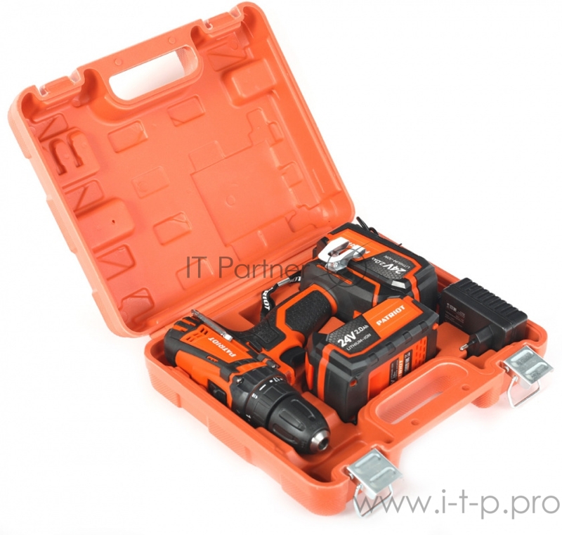 Дрель-шуруповерт Patriot BR 241 ES аккум. патрон:быстрозажимной