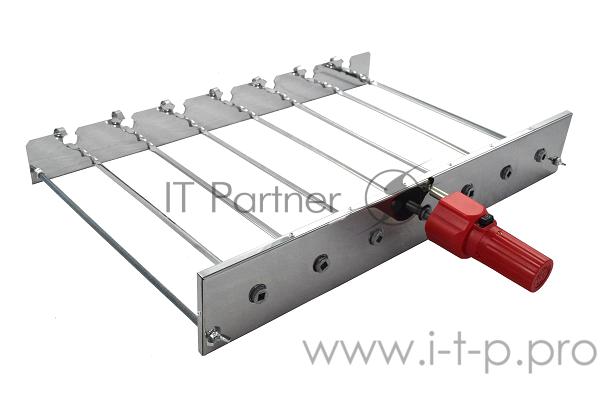 Мангал-автомат ЧУДО, 7 шампуров (нержавеющая сталь, с двигателем в комплекте)