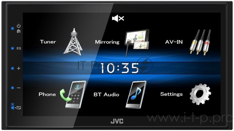 Автомагнитола JVC KW-M25BT 2DIN 4x50Вт
