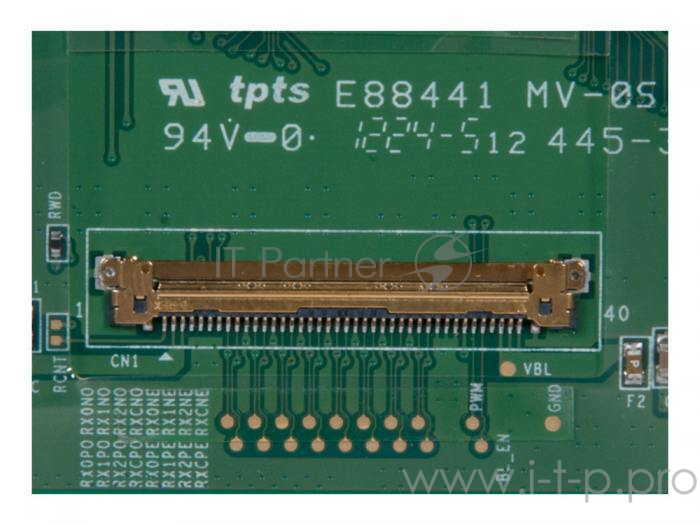 Матрица 15.6 Matte LTN156HT01, WUXGA FHD 1920x1080, 40L, cветодиодная (LED), Samsung, обычная