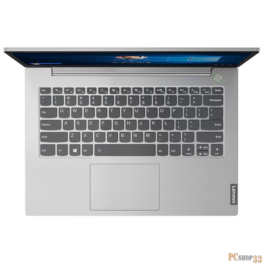 Ноутбук Lenovo Thinkbook 14-IML Core i3 10110U/8Gb/SSD128Gb/Intel UHD Graphics/14/TN/FHD (1920x1080)/Windows 10 Professional 64/grey/WiFi/BT/Cam