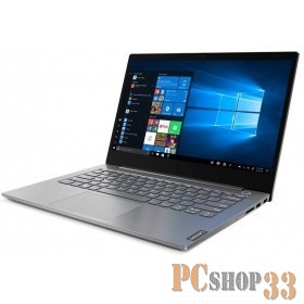 Ноутбук Lenovo ThinkBook 14-IML 14 FHD(1920x1080)AG, _I3-10110U, 8GB DDR4,256GB SSD, INTEGRATED_GRAPHICS, WiFi, BT, no DVD, 3CELL, Win10Pro, MINERAL GREY, 1,5kg, 1y c.i.