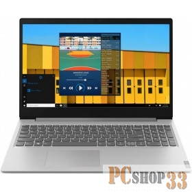 Ноутбук Lenovo IdeaPad S145-15IWL Core i5 8265U/4Gb/1Tb/SSD128Gb/Intel UHD Graphics 620/15.6/TN/FHD (1920x1080)/Free DOS/grey/WiFi/BT/Cam