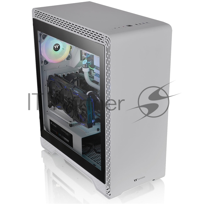 Корпус Thermaltake S500 TG белый без БП ATX 1x120mm 1x140mm 2xUSB2.0 2xUSB3.0 audio bott PSU