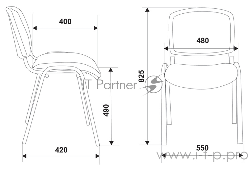 Стул Бюрократ ВИКИ/САЛ спинка сетка TW-03A сиденье салатовый TW-18