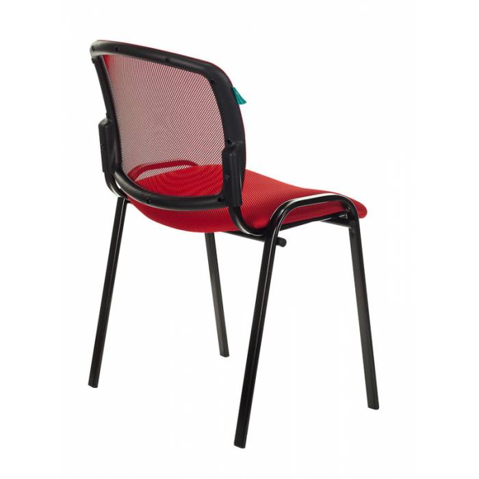 Стул Бюрократ ВИКИ/КР спинка сетка TW-35N сиденье красный TW-97N