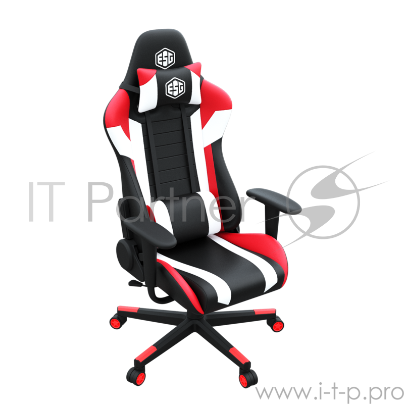 Игровое кресло E-Sport Gear ESG-102 Black/Red/White