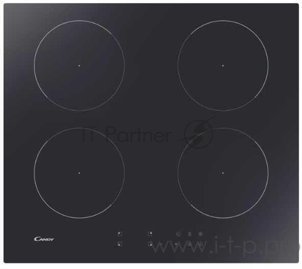 Индукционная варочная панель CANDY встраиваемые электрические панели шириной 60 см. 4 индукционных зоны нагрева. Управление: сенсорное. Booster. Таймер (мульти). Регулировка максимальной мощности подключения 2,5 - 7,4 кВт. Блокировка управления. Инд