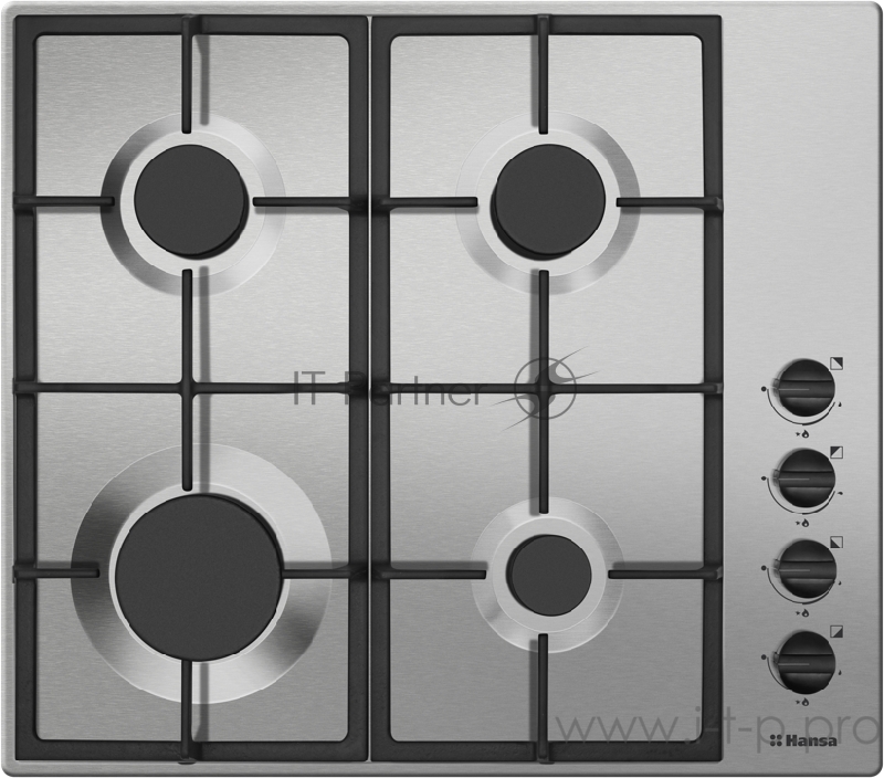 Газовая варочная поверхность Hansa BHGI620530 нержавеющая сталь
